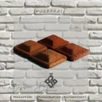 آجر (پلاک) رستیک شاموتی انگلیسی رندوم هرمی 4*8*8