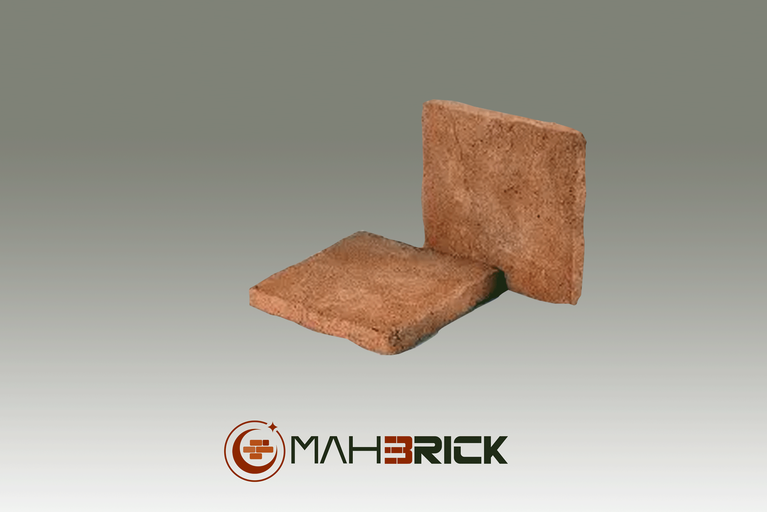 7 آجر (پلاک) رستیک سنتی شاموتی کف فرش (تک کد) 3*20*20 - تصویر 1
